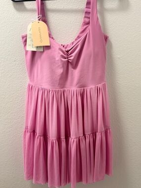 Lola + The Boys Pink Tiered Sundress for Kids